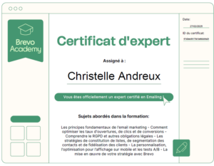 certificat-brevo-christelle-andreux-mme-structure-formation-financable-opco
