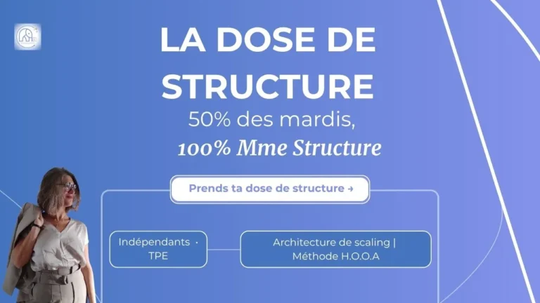 vignette-newsletter La dose de structure christelle andreux Christele ressources tip structruation business organisation gestion acquisition client
